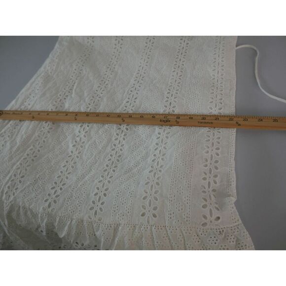 NWT TAHARI Women's 100% Cotton Lace Sundress Midi Dress L - Picture 8 of 12